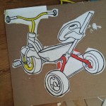 Tricycle drawing