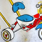 Berlin tricycle drawing - work in progress